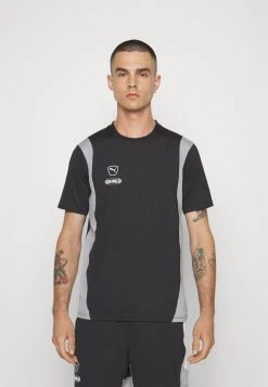 Puma King Pro - Sports T-Shirt - Black/Concrete Gray