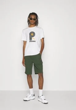 Puma Graphics Production Tee - Print T-Shirt - White -Fashion clothing fdf523ee7ccb457f9573e0f5dc38b7d8