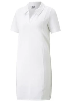 Puma Her Polo- Day Dress - White -Fashion clothing ffe8578fda3d4d32a607c0ec18d494cf